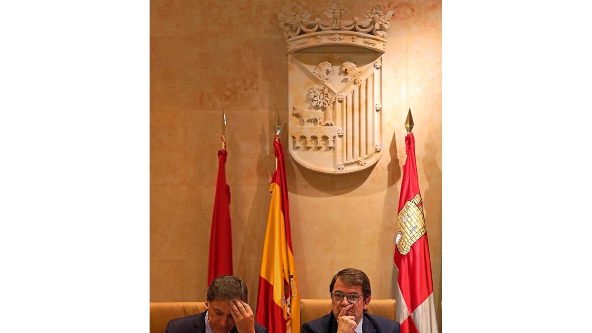 Carlos García Carbayo y Alfonso Fernández Mañueco-ICAL