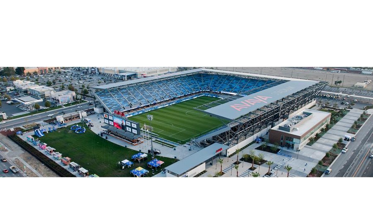 Vista aérea delAvaya Stadium de San José.-E. M.