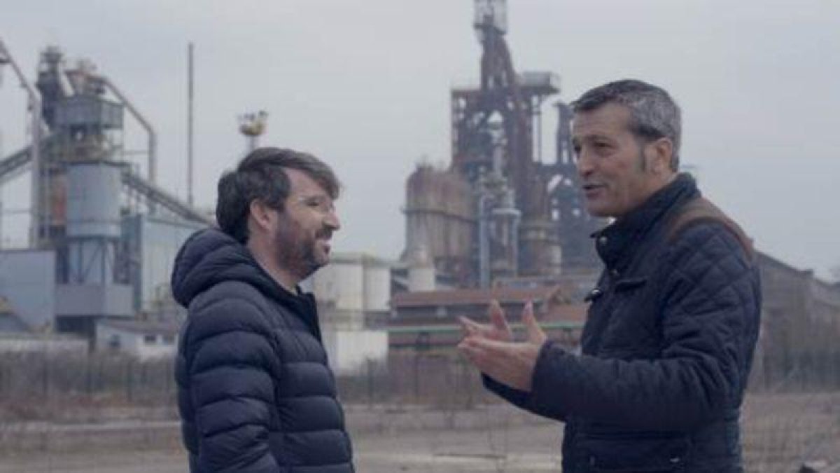 Jordi Évole habla con el sindicalista y eurodiputado socialista francés Edouard Martin.-