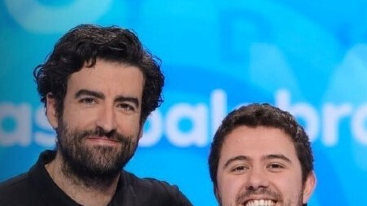 Rafa Castaño y Orestes Barbero se disputan el mayor bote de la historia de 'Pasapalabra'. -ANTENA 3