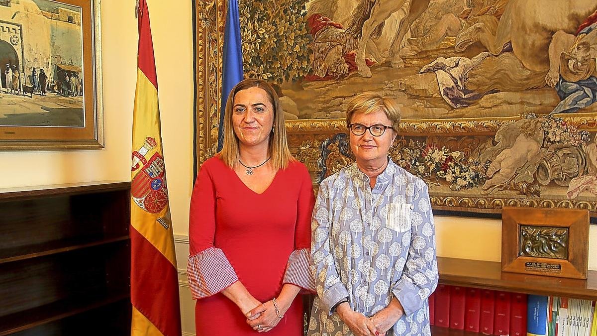 Virginia Barcones e Isaura Leal.-ICAL