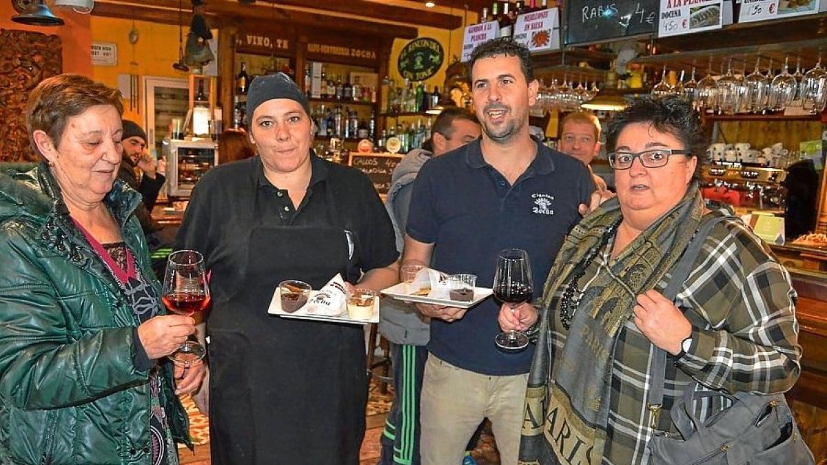 Uno de los establecimientos participantes en la ruta del pincho de Cigales, en una imagen de archivo.-E. M.
