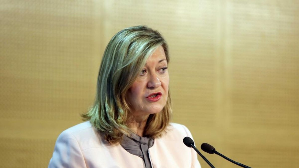 La consejera de Economía y Hacienda, Pilar del Olmo-ICAL