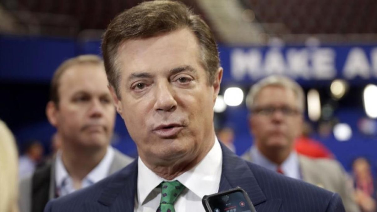 Paul Manafort, durante la Convención Nacional Republicana, el 17 de julio del 2016-AP / MATT ROURKE