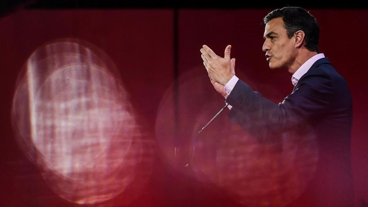 El presidente del Gobierno, Pedro Sánchez.-PATRICIA DE MELO MOREIRA (AFP)