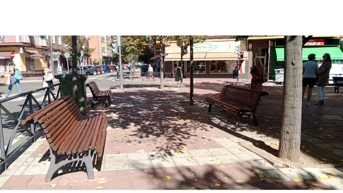 Banco de La Rondilla en Valladolid.- E.M.