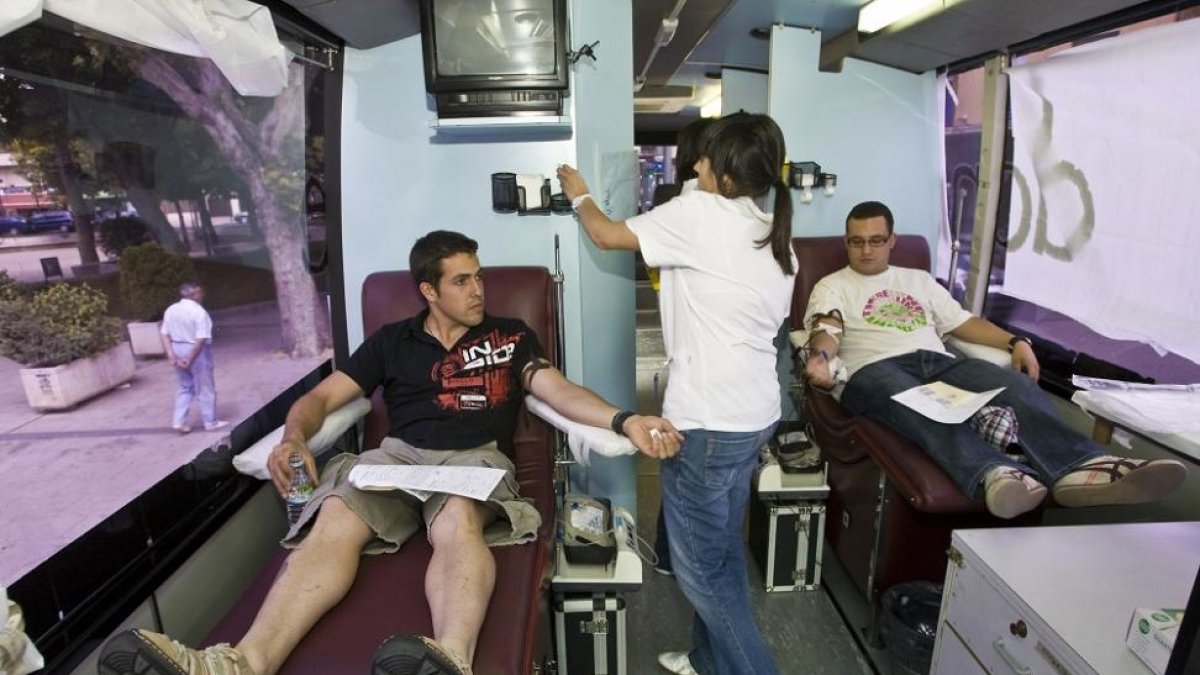 Donantes de sangre en Zamora-ICAL