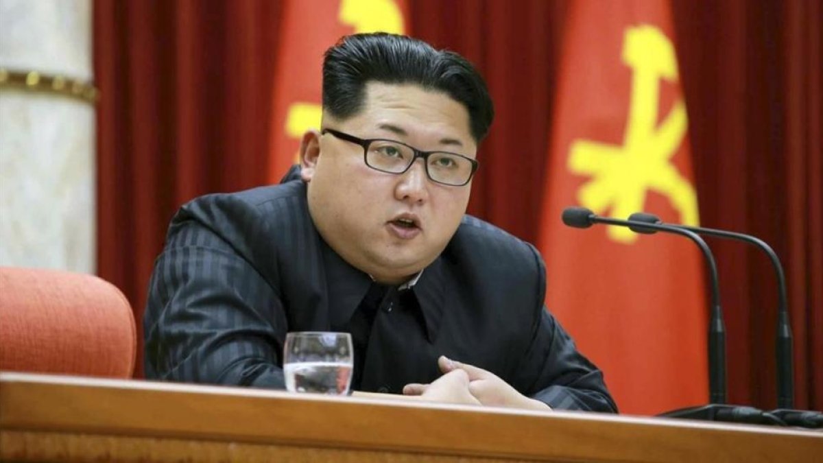 El presidente de Corea del Norte Kim Jong-un.-RODONG SINMUN