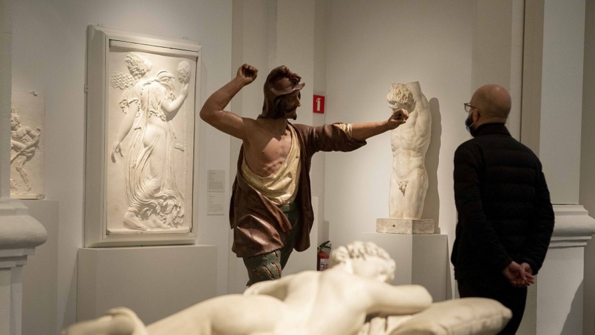 Una imagen del 'Sayón de la guedeja', de Ribera y Tudanca, en la Casa del Sol. | JOSÉ C. CASTILLO