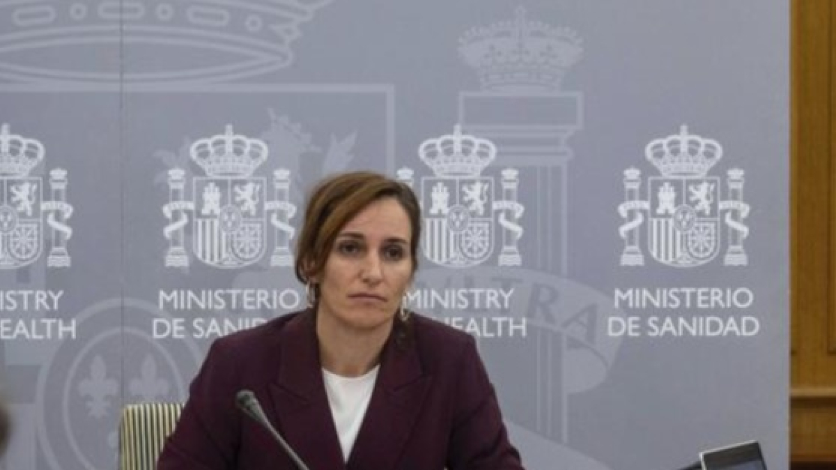 La ministra de Sanidad Mónica García en una imagen de archivo reciente. EL MUNDO