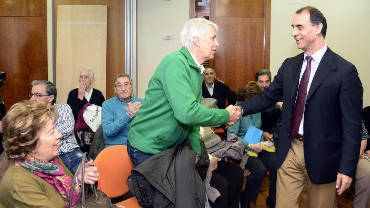 El director general del Imserso, César Antón, acude a Burgos para participar en un acto con mayores en la sede provincial.-ICAL