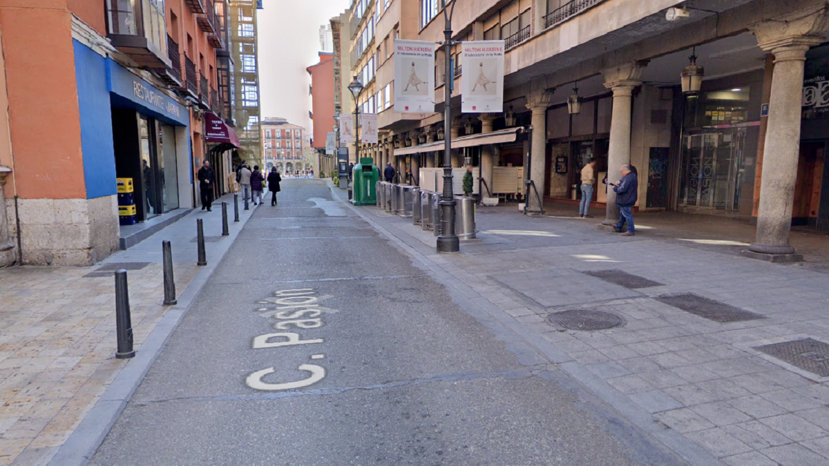 Calle Pasión de Valladolid- Google Maps