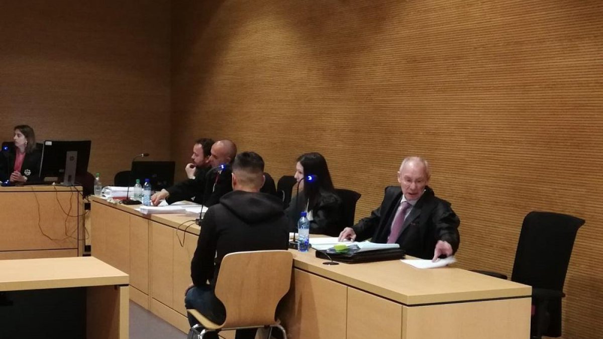 El vallisoletano acusado, Félix D. C., durante el juicio.-E. M.