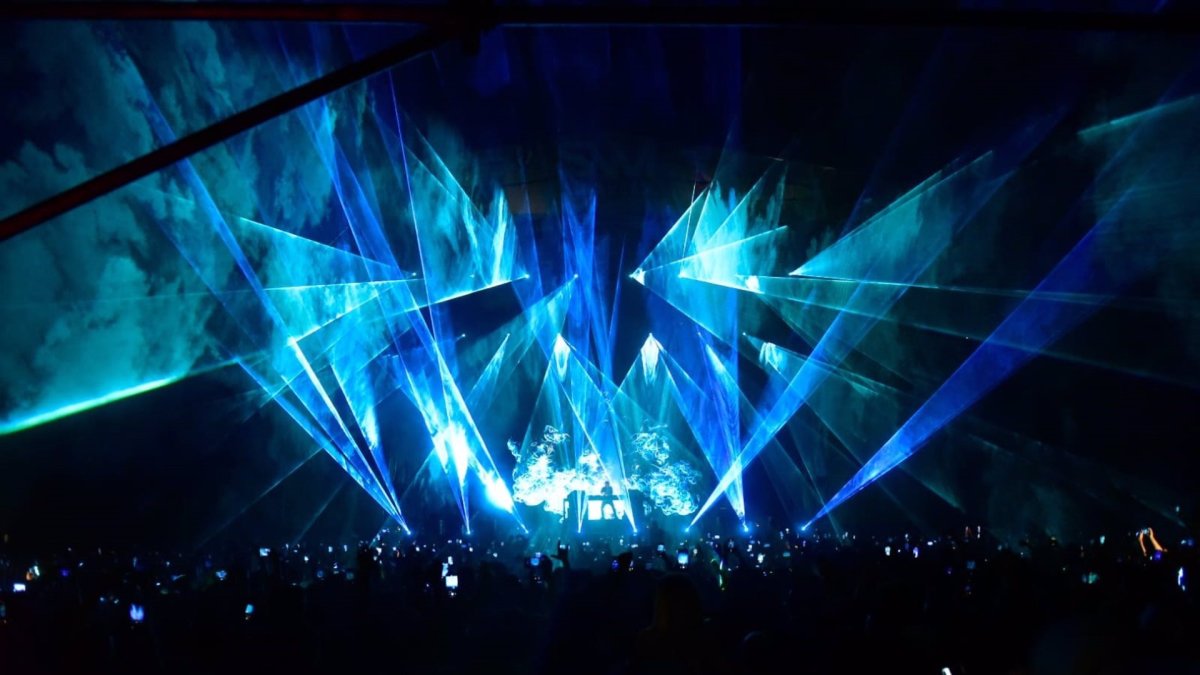 Concierto de Martin Garrix en Simancas, Valladolid, durante su gira 'World Tour 2023'. EUROPA PRESS