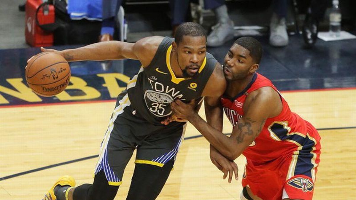 Kevin Durant, en acción.-PAUL ANDERSON (EFE)