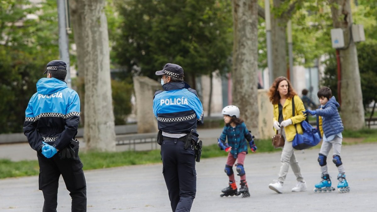 Valladolid en cuarentena. | JUAN MIGUEL LOSTAU.