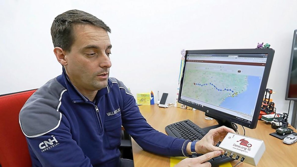 Roberto Pardo, responsable de Ingeniería Logística de la fábrica vallisoletana de Iveco.-J. M. LOSTAU