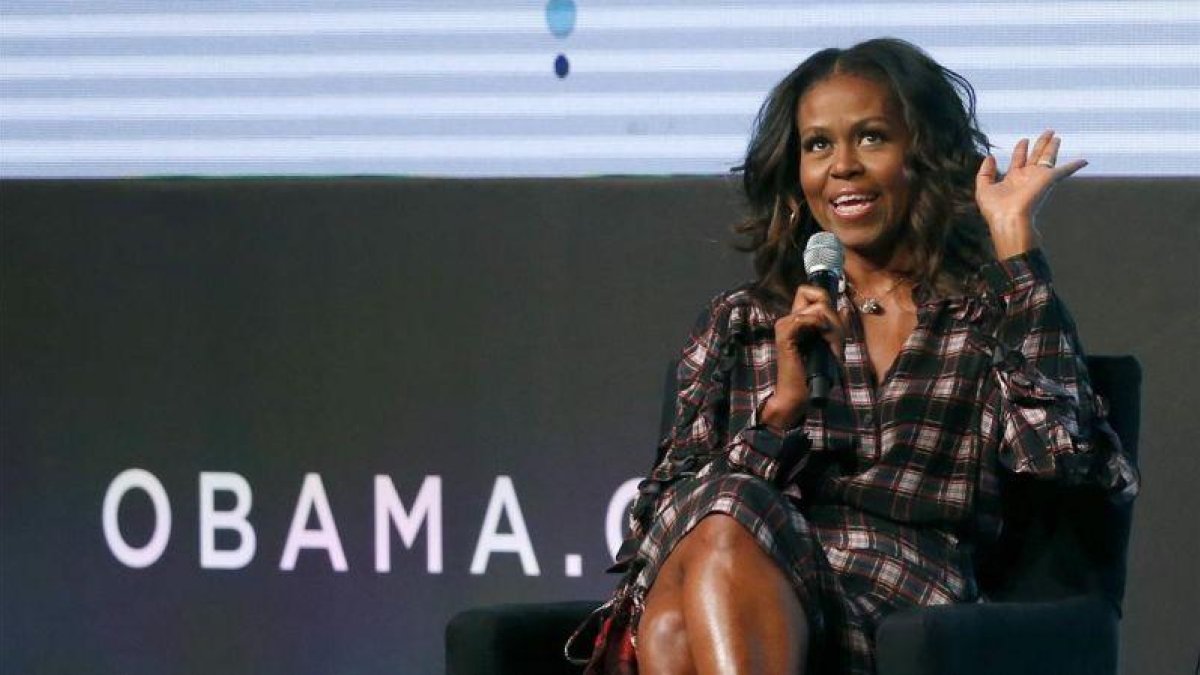 Michelle Obama, en una conferencia el pasado 1 de noviembre.-AP / CHARLES REX