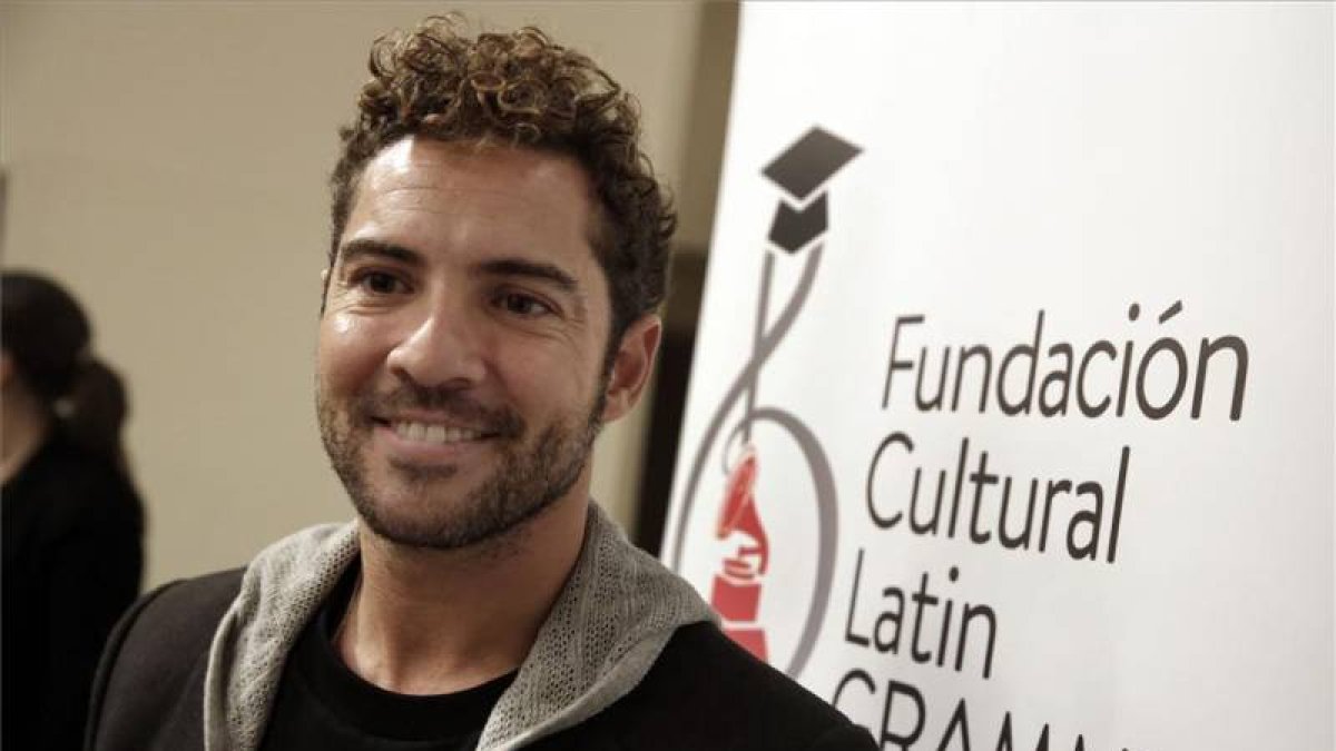 David Bisbal en los garmmy latinos de la música.-Foto: EL PERIÓDICO