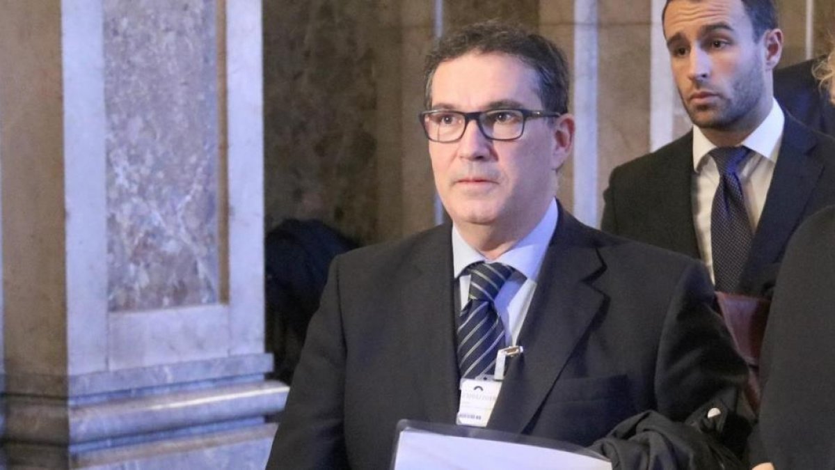 Jaume Alonso-Cuevillas en una imagen del 23 de enero.-BERNAT VILARÓ (ACN)
