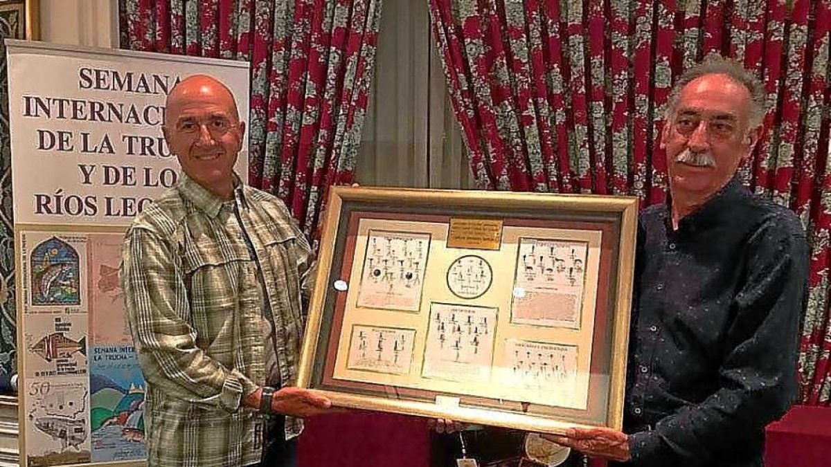 Pablo Castro y Carlos Bragado, los dos pentacampeones.-L. FUENTE