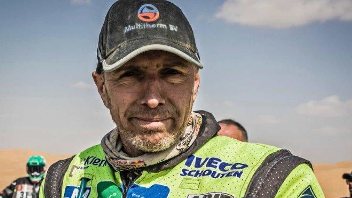 Edwin Straver en una imagen de archivo del Dakar.-TWITTER/ RALLY DAKAR
