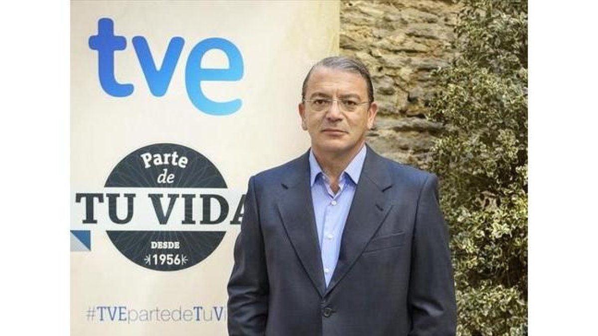 José Ramón Díez, ya exdirector de TVE.-