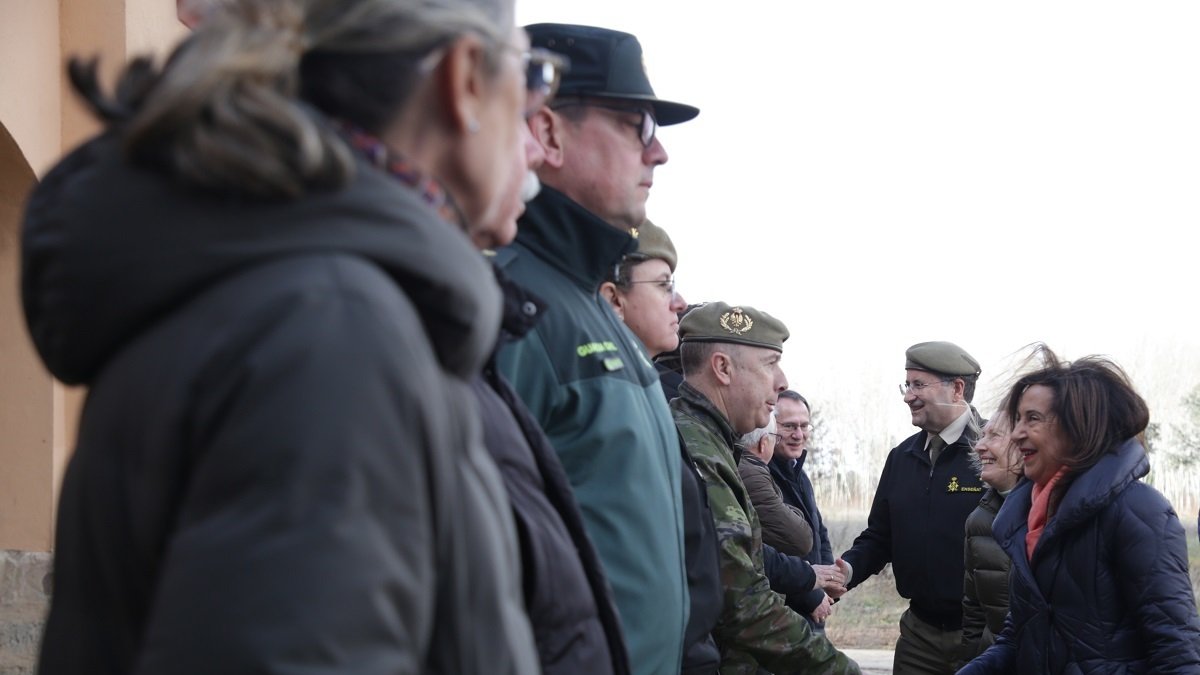 La ministra de Defensa visita las instalaciones militares de Monte la Reina, en el término municipal de Toro (Zamora). ICAL