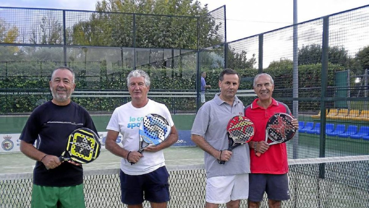 Cuatro jugadores que participarán en el torneo.-El Mundo