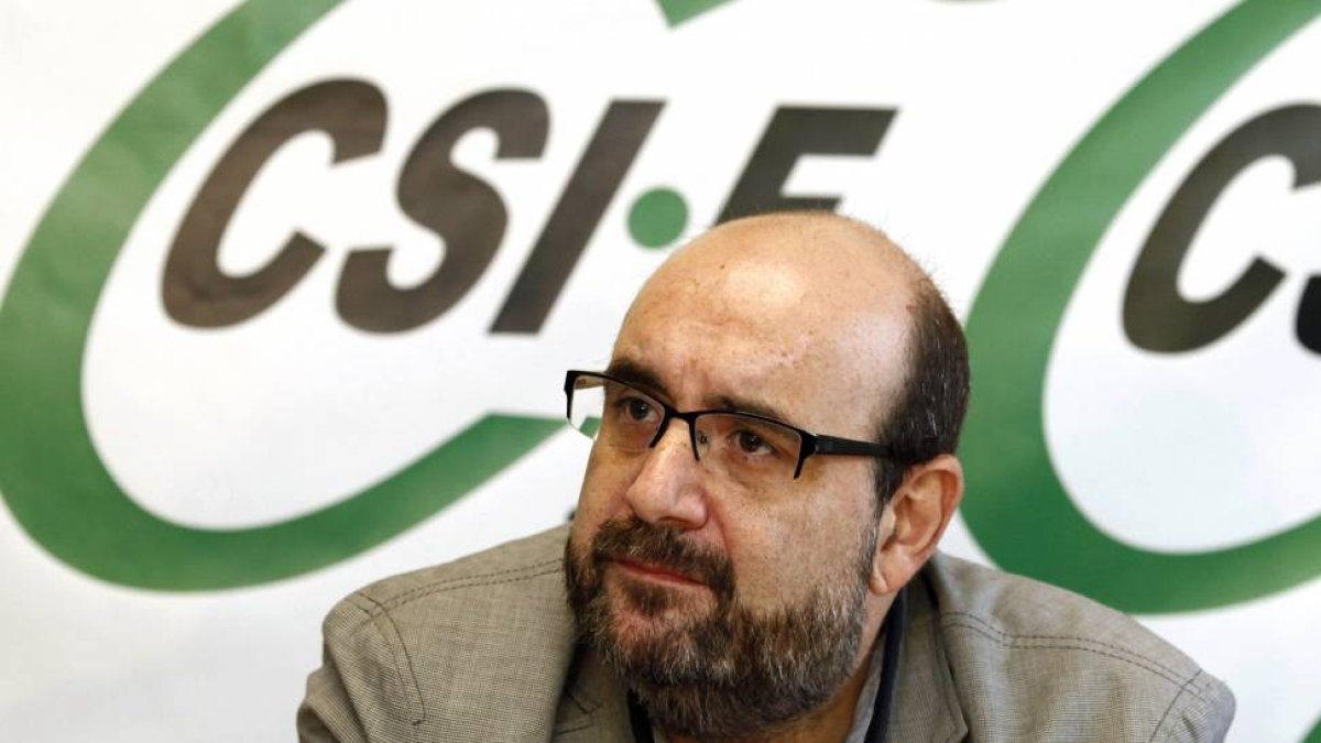 El presidente nacional de CSI-F, Miguel Borra-Ical