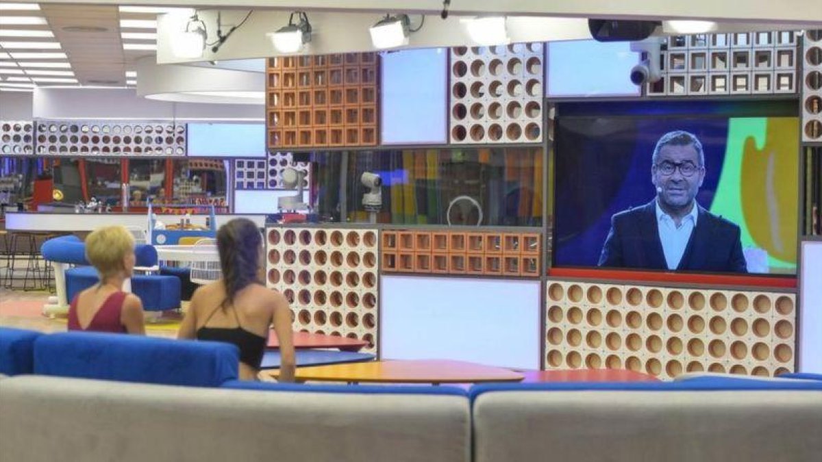 Jorge Javier Vázquez, presentador en Tele 5 de 'Gran Hermano 17', durante la emisión de uno de los programas del 'reality show'.-Goyo Conde photography