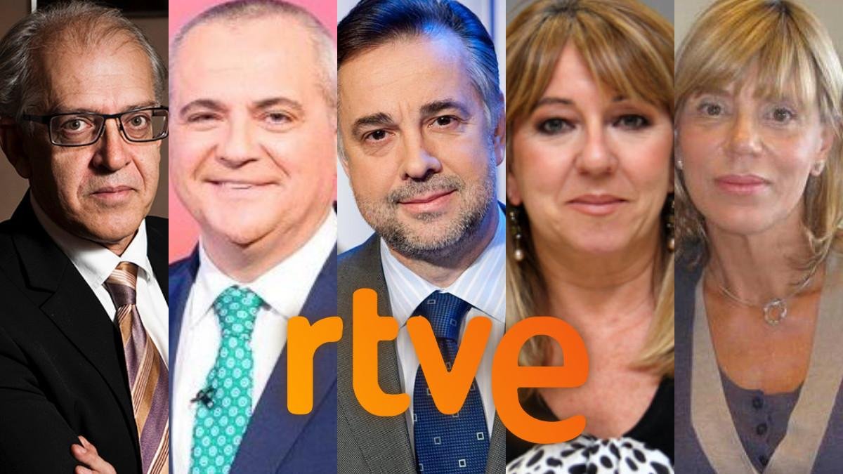 Los candidatos que se han presentado hasta la fecha para presidir RTVE. /-EL PERIÓDICO