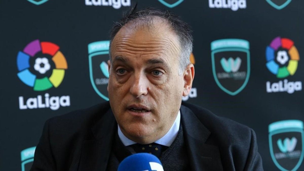 Javier Tebas.-