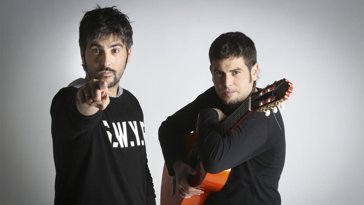 Los hermanos Muñoz, más conocidos como Estopa. / E. M.