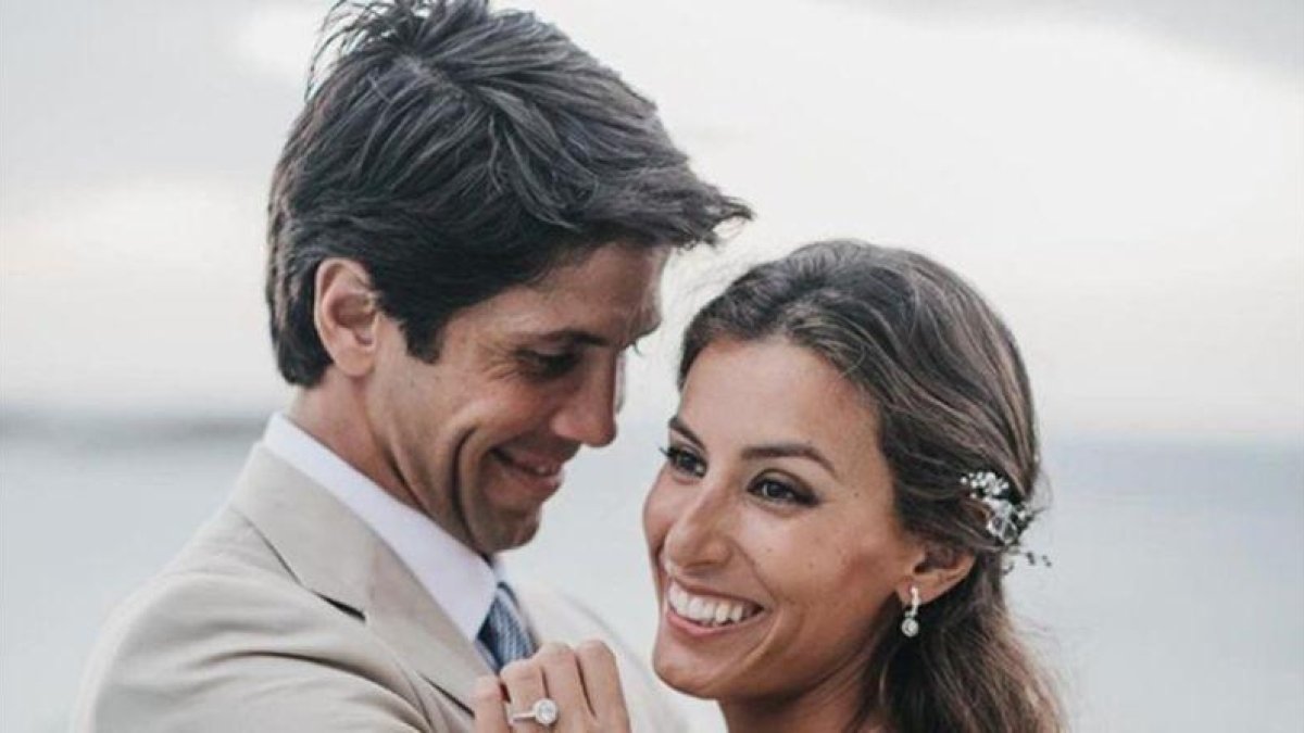 Ana Boyer y Fernando Verdasco celebran su primer aniversario de boda.-INSTAGRAM