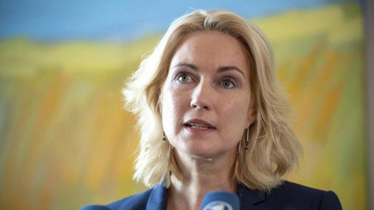 La dirigente del SPD Manuela Schwesig.-AP