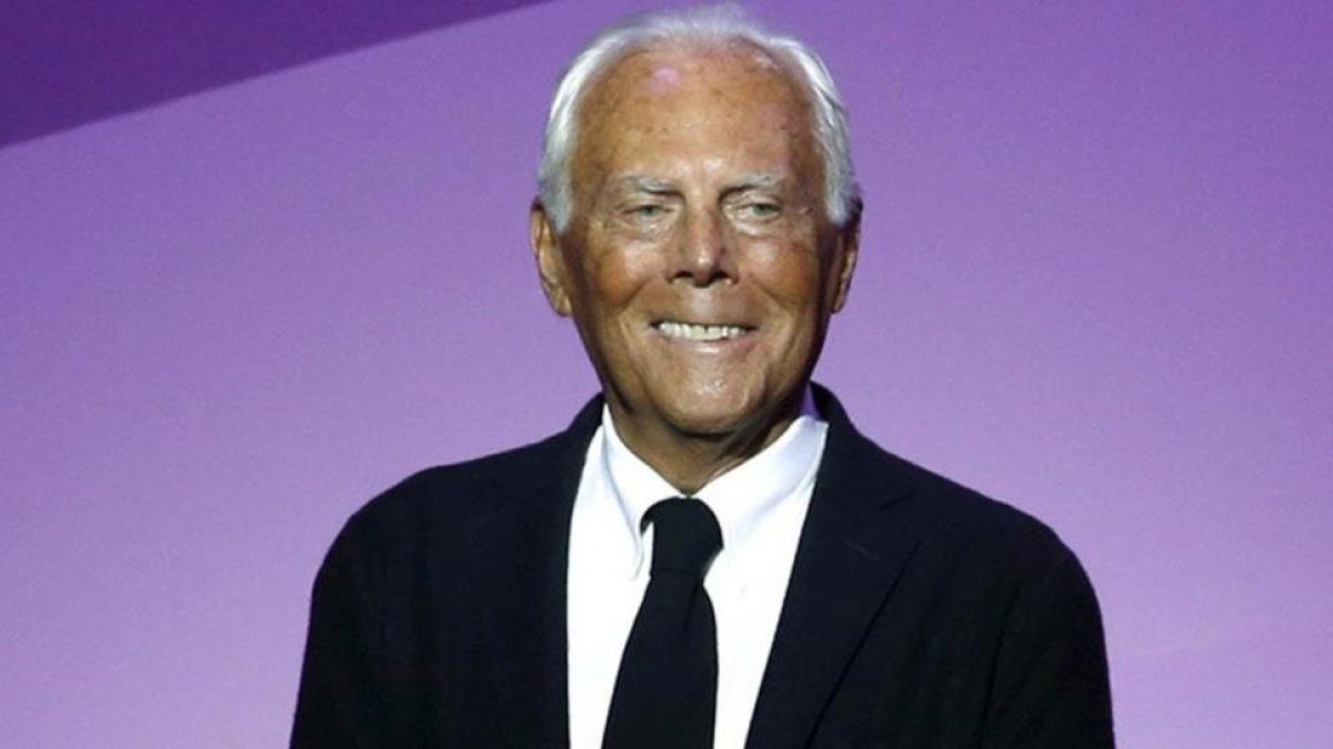 Giorgio Armani.-BENOIT TESSIER / REUTERS
