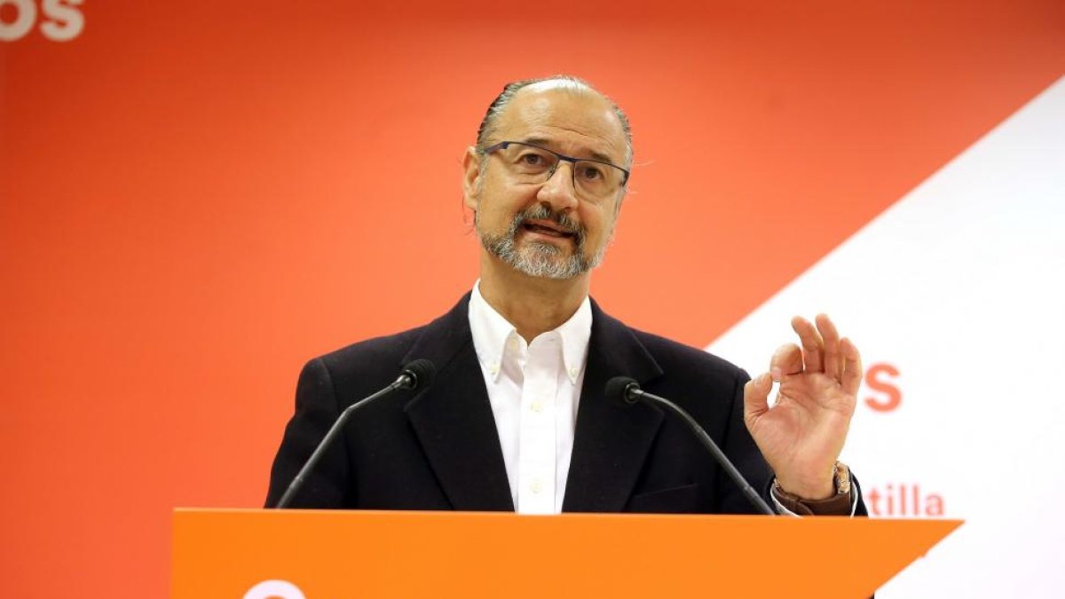 El portavoz de Ciudadanos en las Cortes, Luis Fuentes-ICAL