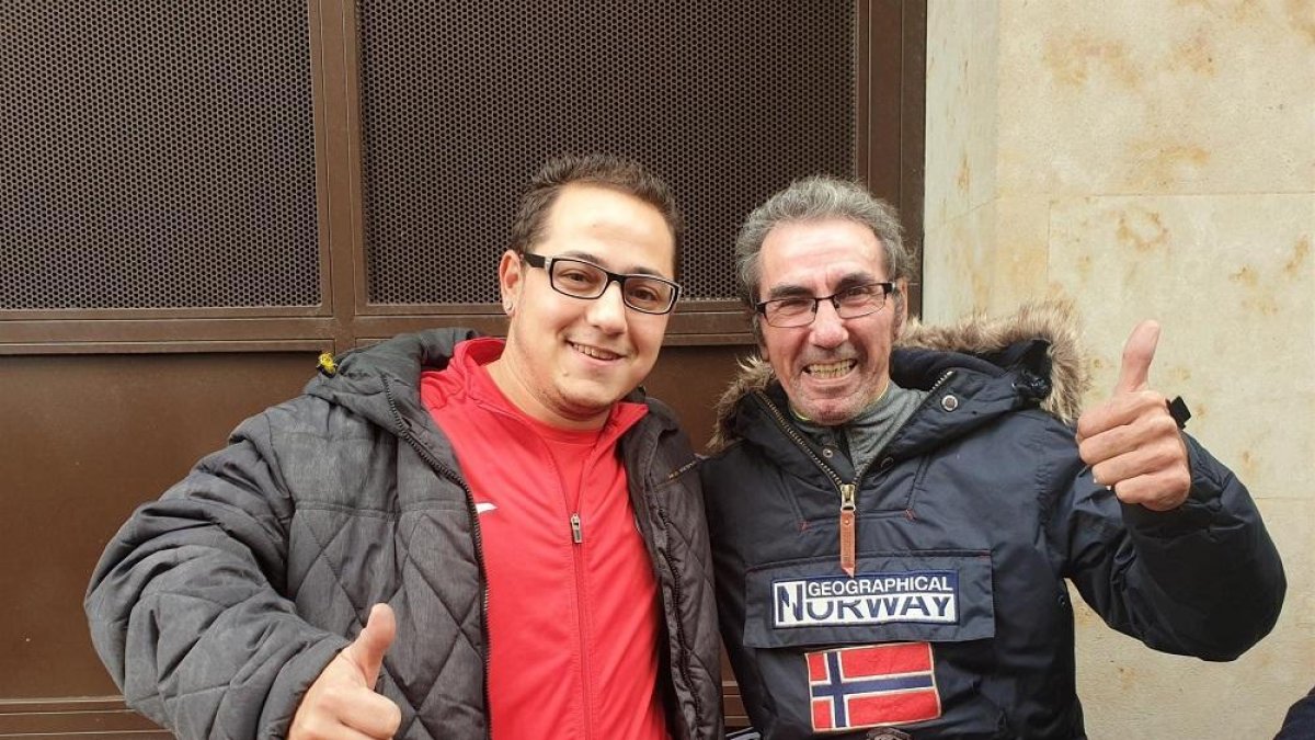 Agracidados con el Gordo en Salamanca.-EUROPA PRESS