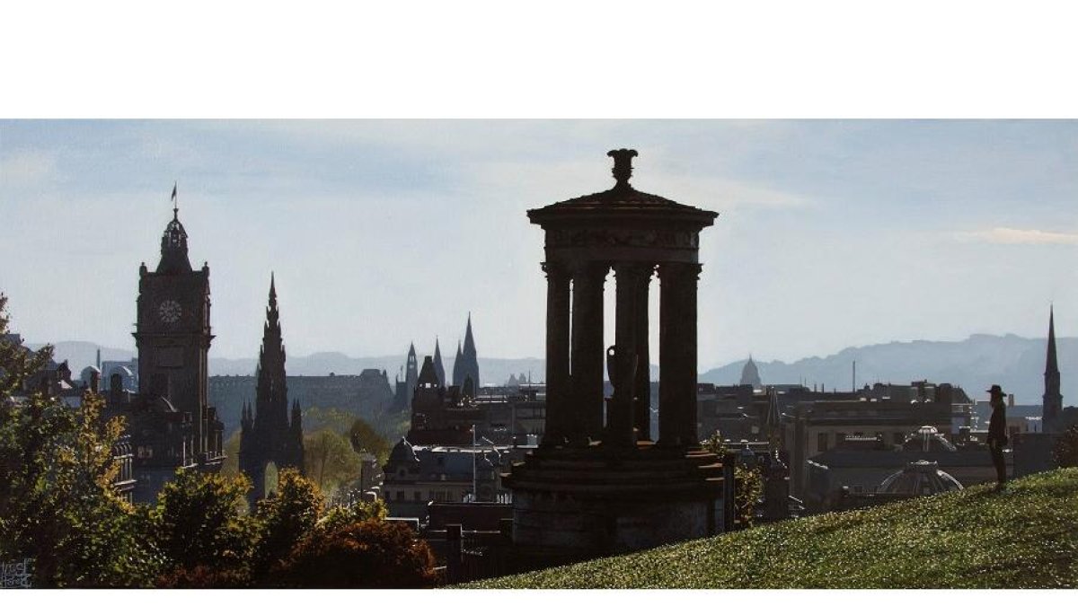 “Calton Hill / Edinburgh' (2021). | LUIS PÉREZ