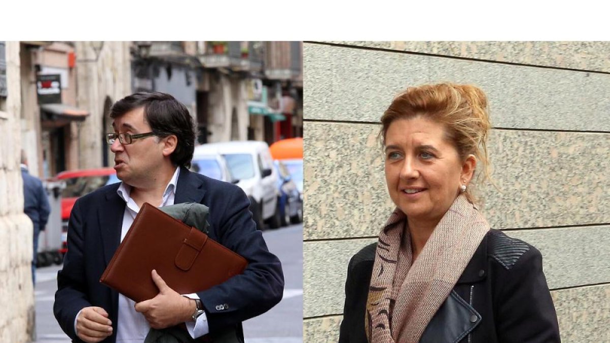 Rafael Delgado y Begoña Hernández.