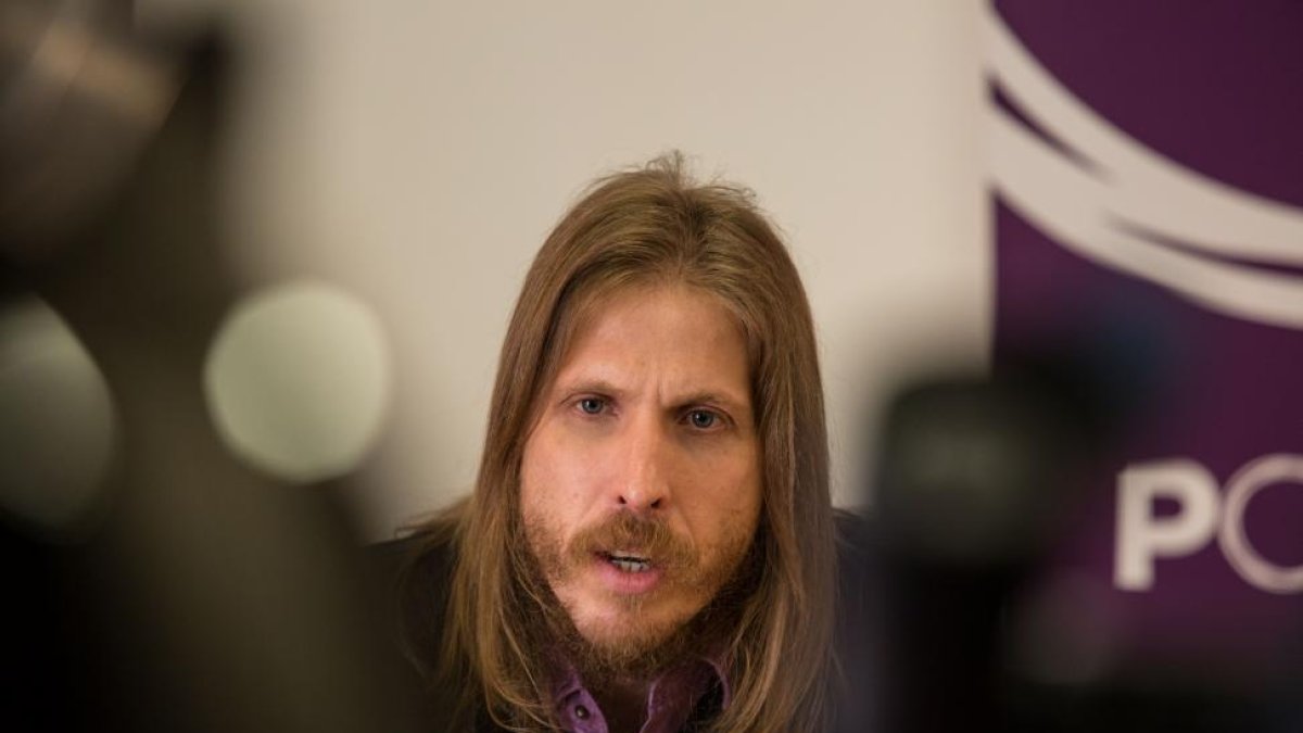 El actual secretario general de Podemos, Pablo Fernández-ICAL