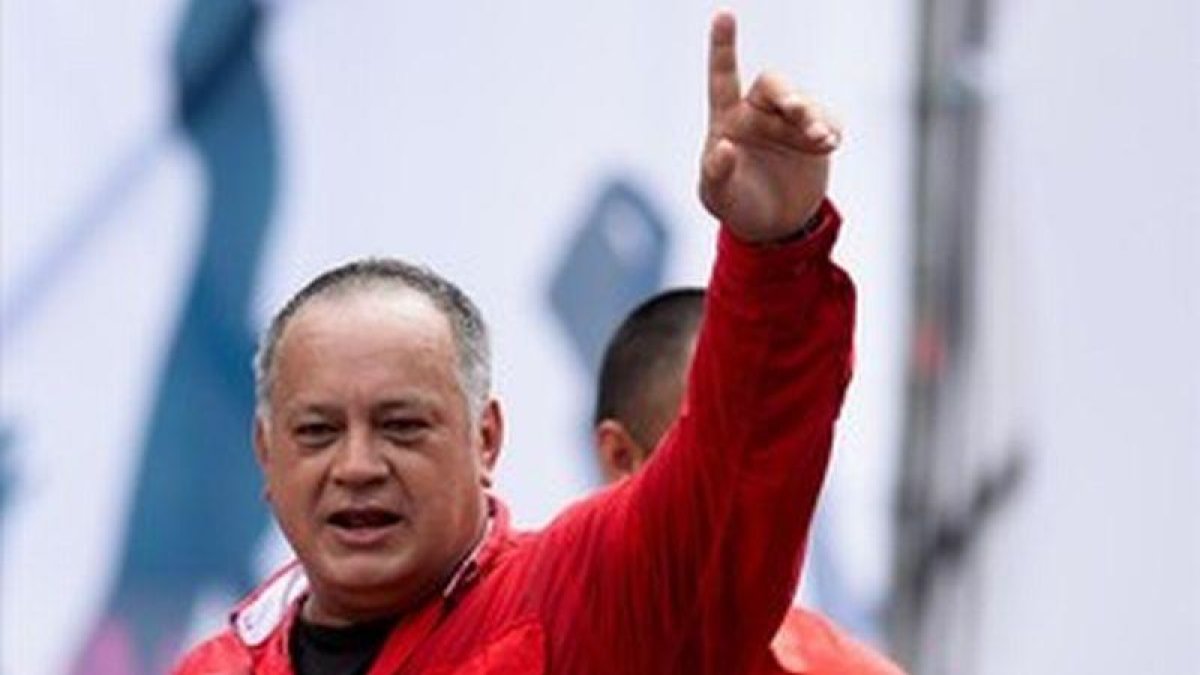 Diosdado Cabello, líder del Partido Socialista Unido de Venezuela.-EL PERIÓDICO