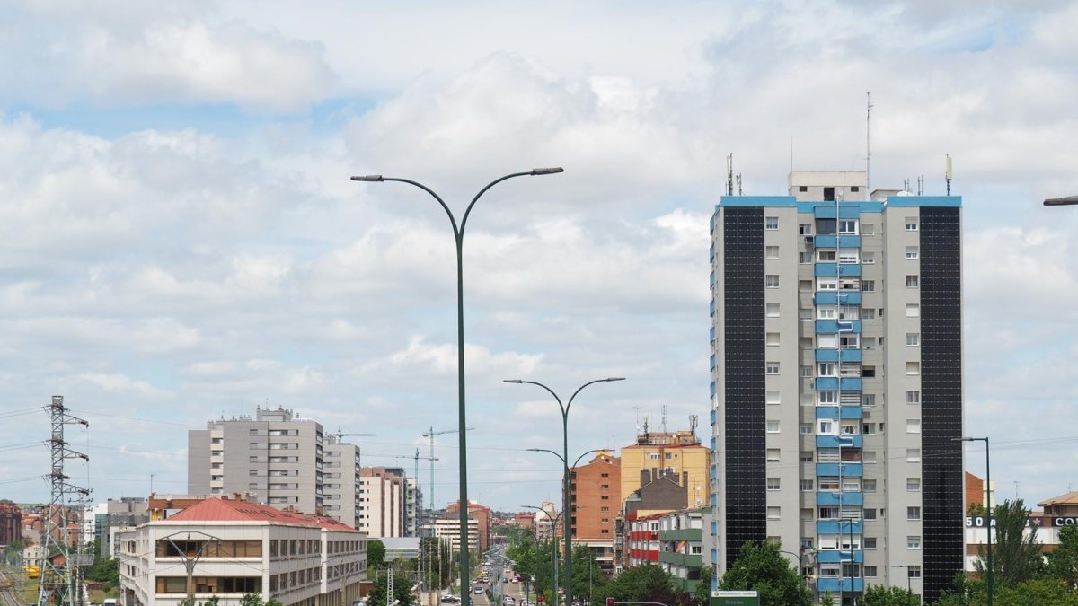 Edificio del Distrito Fasa premiado. E. M.