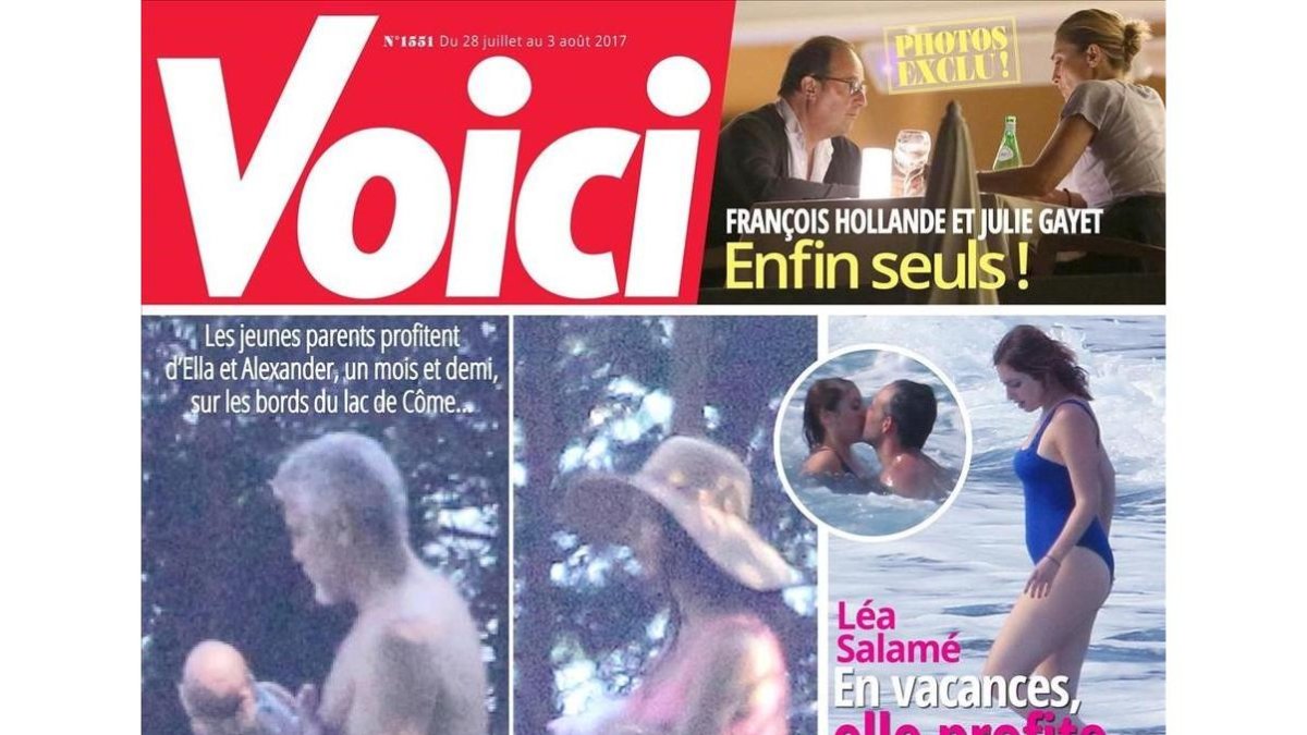 Portada de la revista Voici.-EL PERIÓDICO