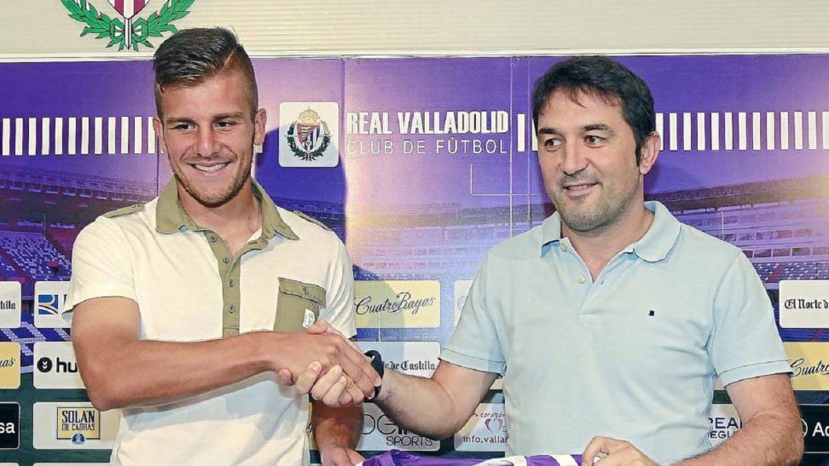 Braulio, junto a Diego Rubio.-J.M.L