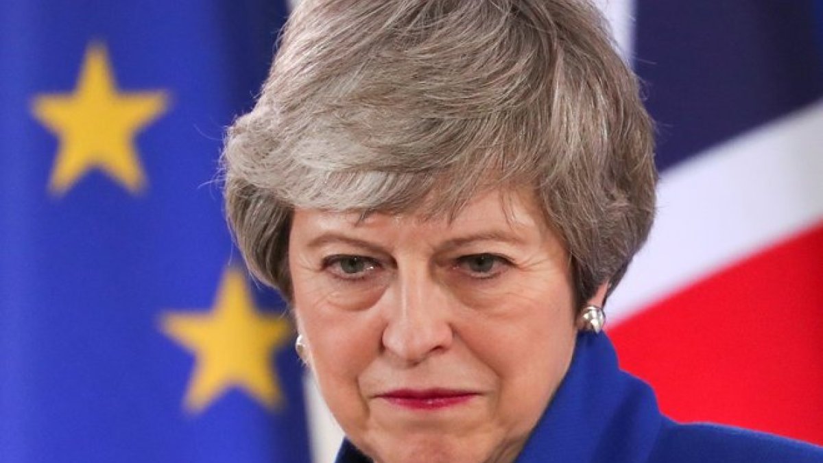 La primera ministra británica, Theresa May.-REUTERS