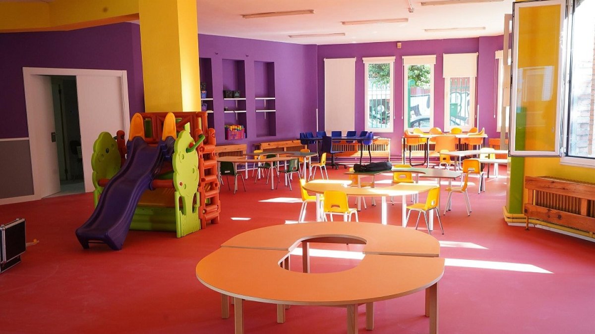 Interior de una de las escuelas infantiles municipales. - AYUNTAMIENTO DE VALLADOLID