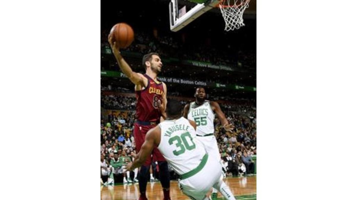 Calderón, en un partido con los Cavaliers-GETTY IMAGES