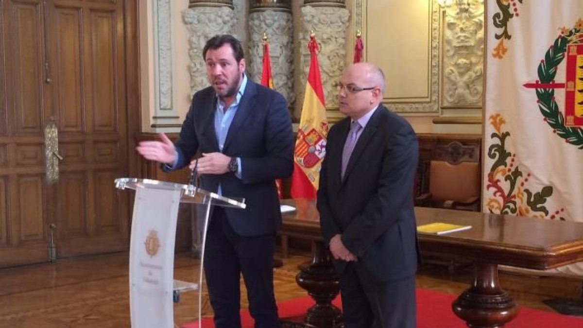 El alcalde de Valladolid, Óscar Puente.-EL MUNDO